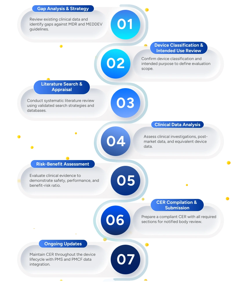 Qms process infographics